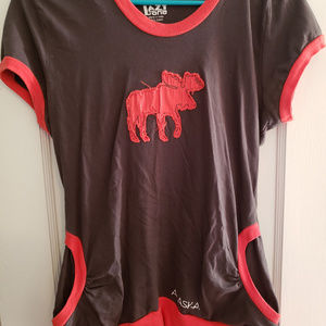 "Alaska" Moose Hoodie
